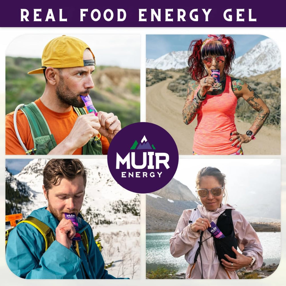 Vegan, gluten-free badge highlights inclusivity in real-food fuel.