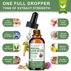 Mulittea dandelion root close-up signaling natural detox support