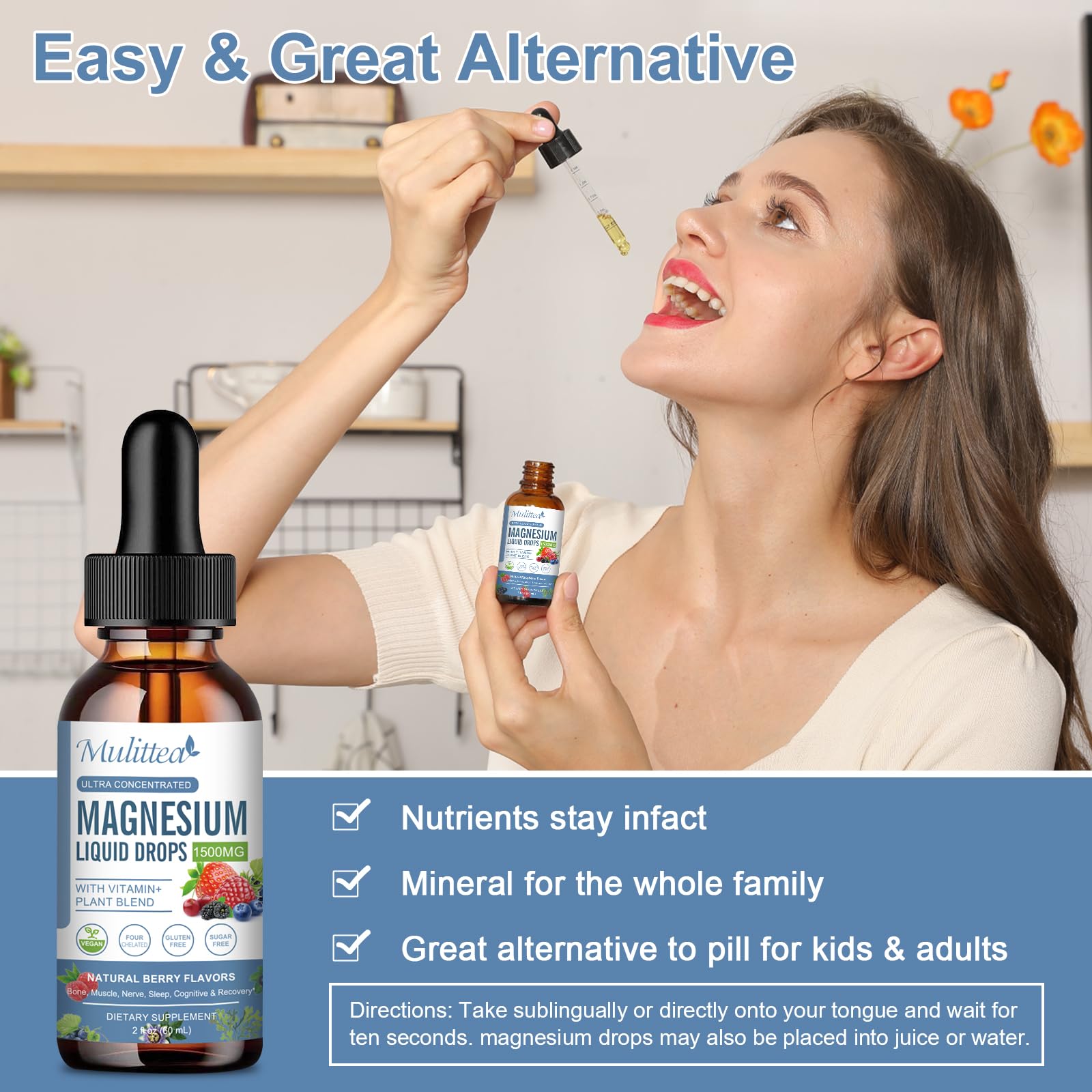 Mulittea L-theanine and vitamins blend visual for mood-friendly wellness