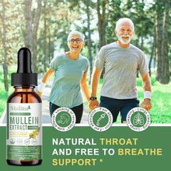 Droppers release Mulittea Drops into a glass for easy, precise dosing.