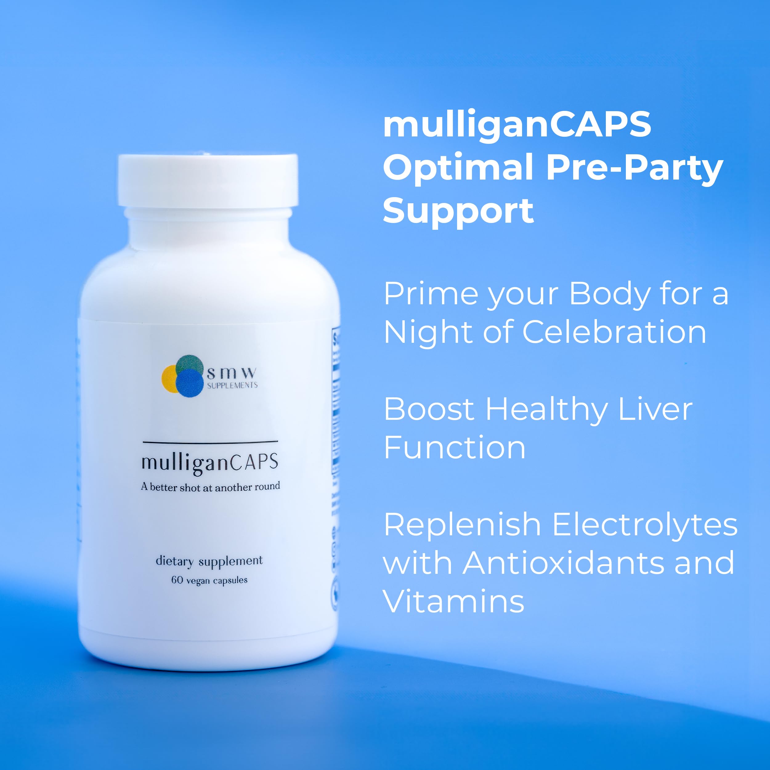 Mulligan Caps advanced absorption technology boosts nutrient uptake.