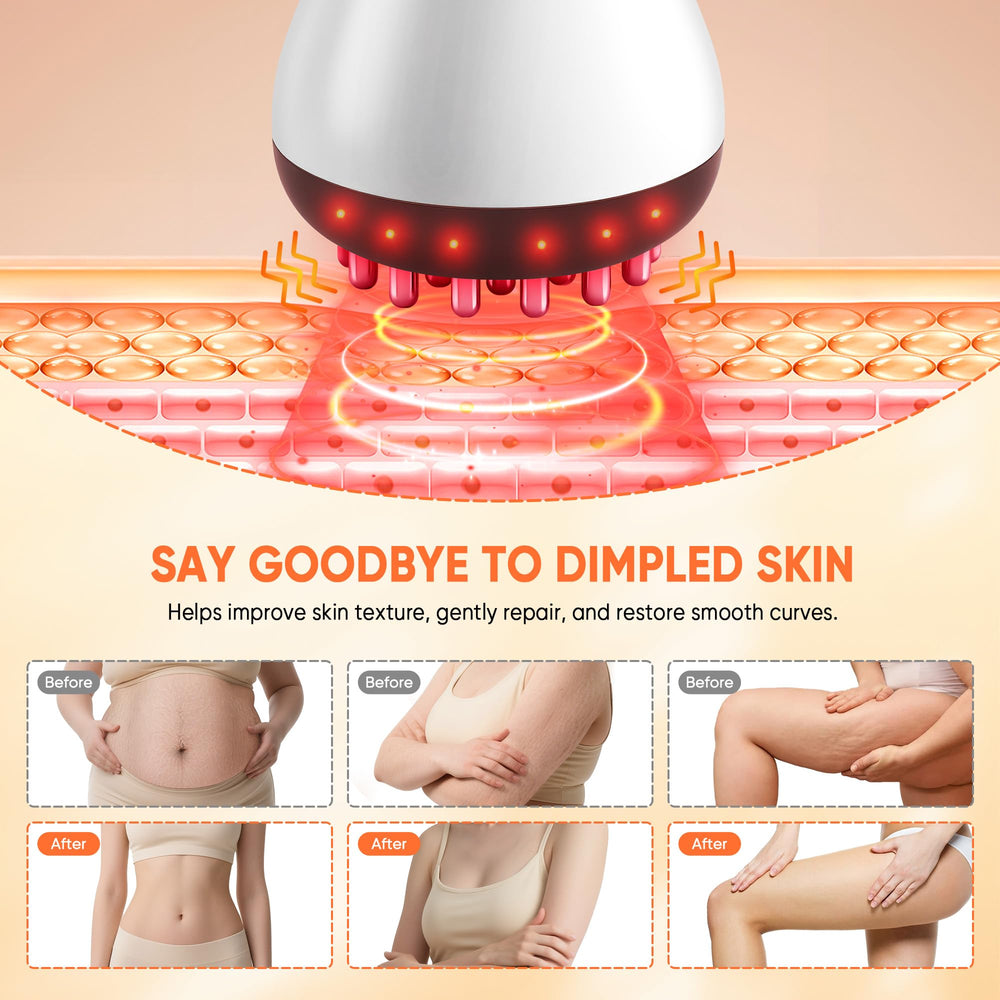 Multford deep vibration heads image illustrates powerful 30-speed massage reach