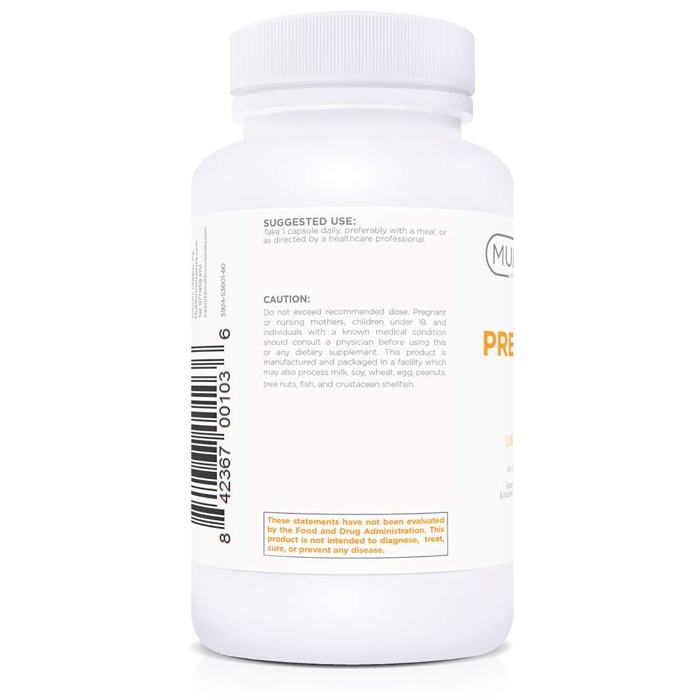 Multiform Vitamins Prebiotics close-up of ingredients for gut-friendly benefits