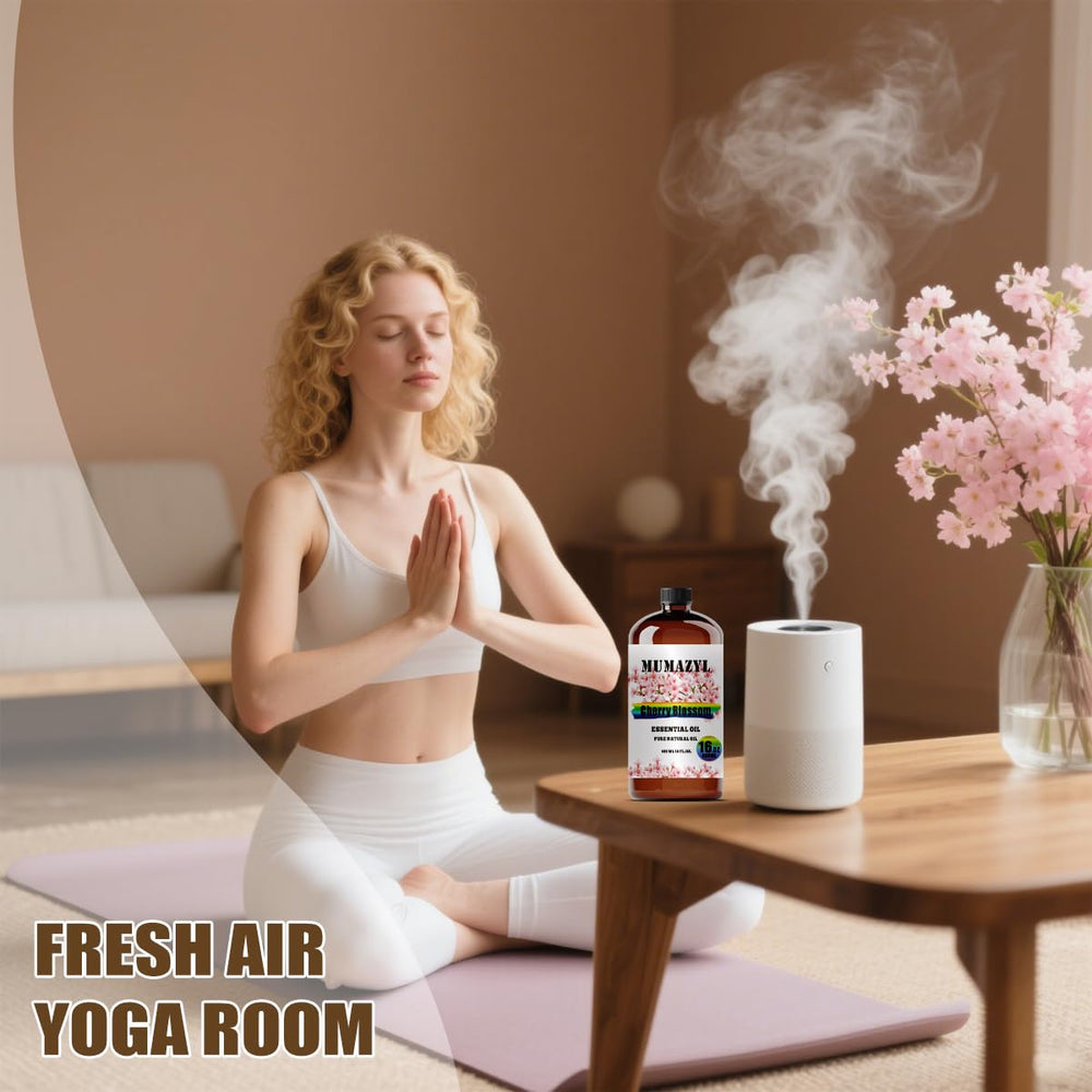 Versatile DIY cleaning and crafts with MUMAZYL Cherry Blossom Oil fragrance.