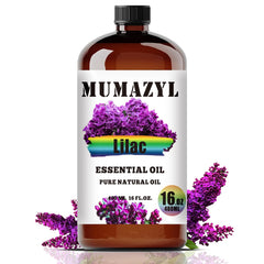 MUMAZYL Lilac Oil 16oz bottle for versatile diffusing and crafting