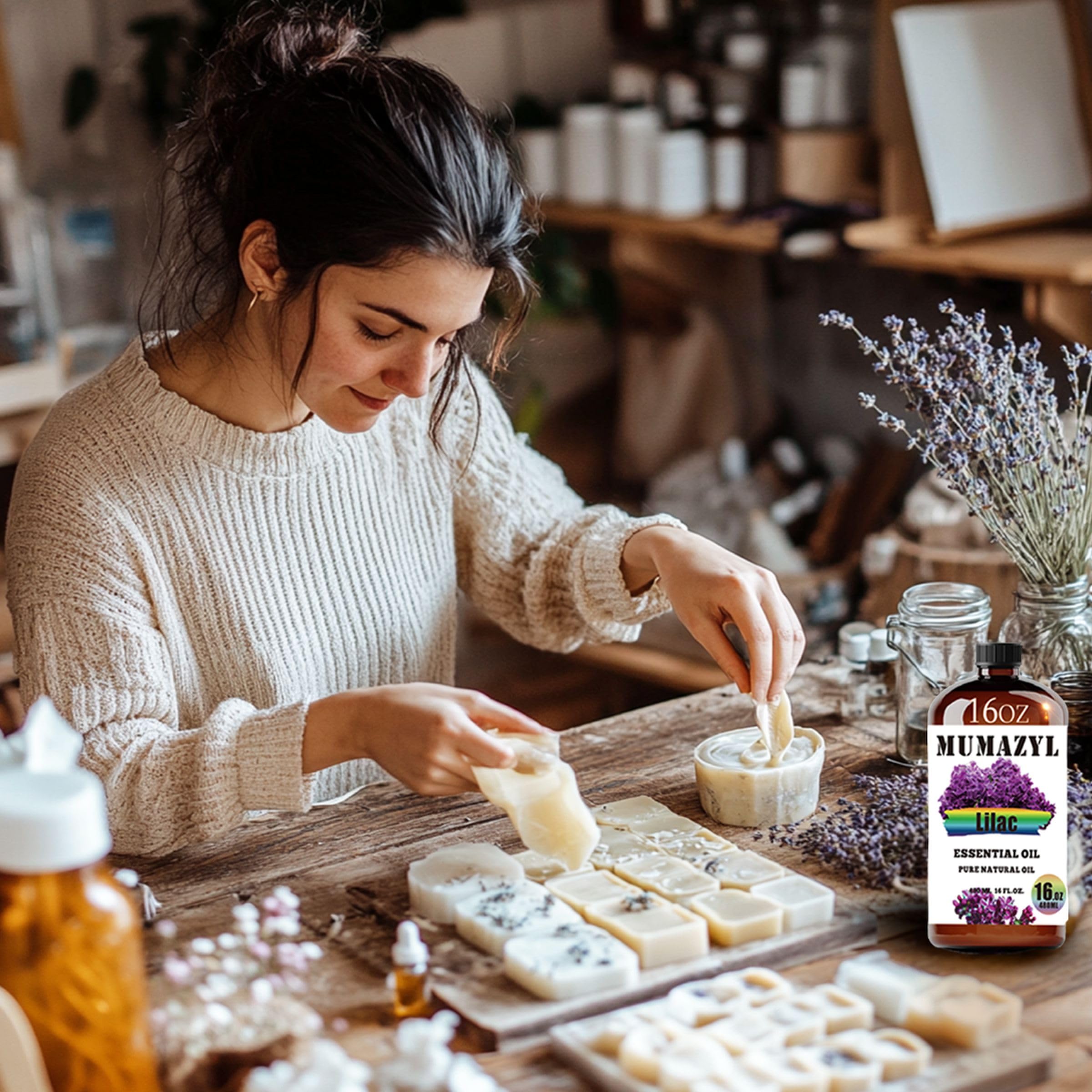 MUMAZYL Lilac Oil perfect for bath bombs and DIY crafts