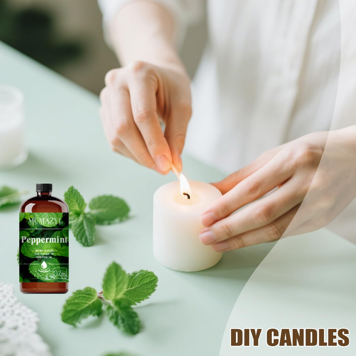 MUMAZYL peppermint oil in gift box, ready for gifting