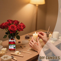 MUMAZYL rose oil for bath bombs and luxurious baths.