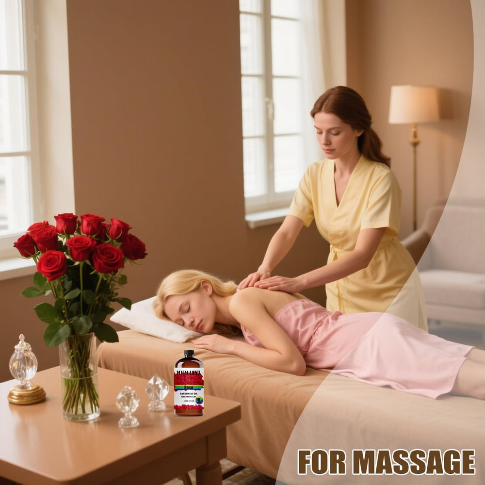 MUMAZYL rose oil supports candle making with natural scent.