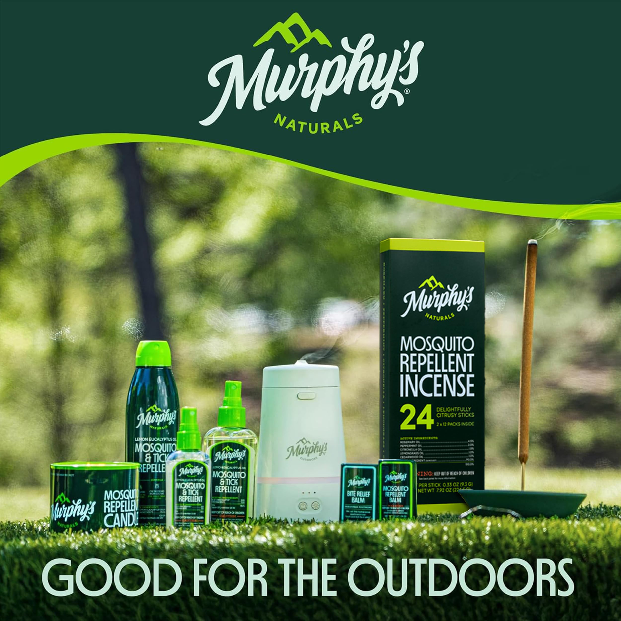 Murphy's Naturals packaging and brand label conveys eco-friendly messaging