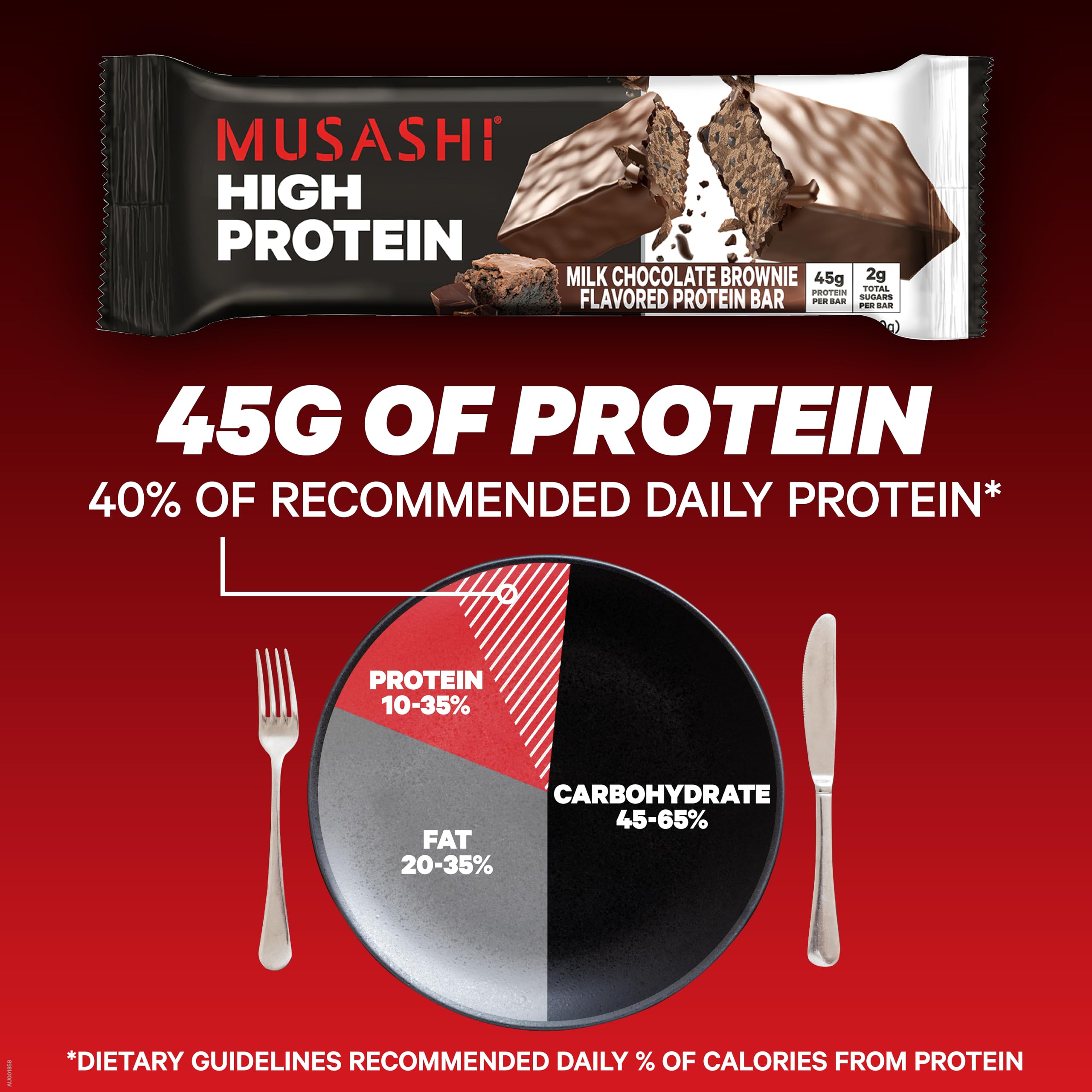 BCAAs 2:1:1 ratio noted on the bar label for amino acid support.