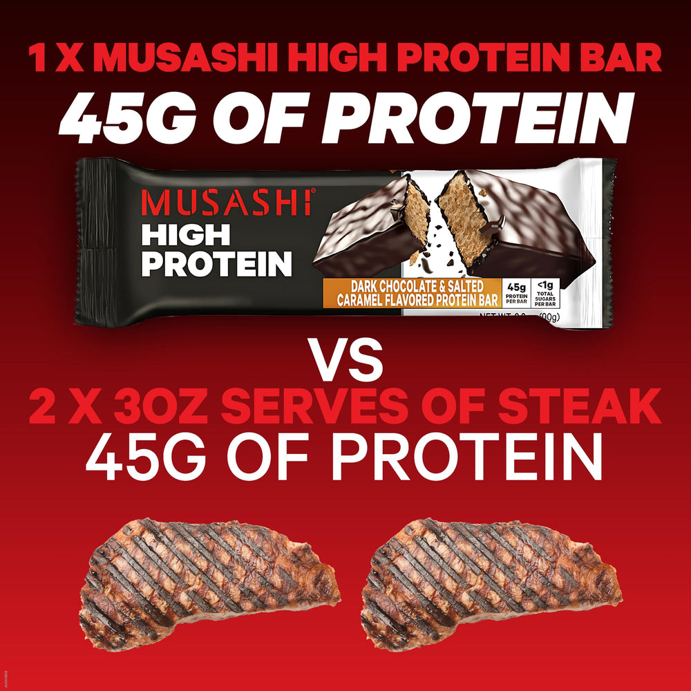 MUSASHI bar made in New Zealand with premium ingredients.