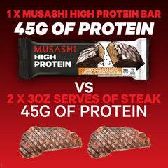 MUSASHI bar made in New Zealand with premium ingredients.