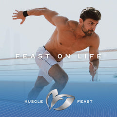 Muscle Feast HBCD powder label update shows new design, same quality.