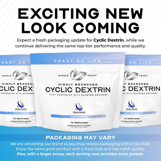 Muscle Feast HBCD powder being mixed for fast energy delivery.