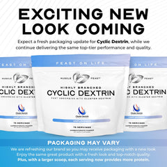 Muscle Feast HBCD powder being mixed for fast energy delivery.