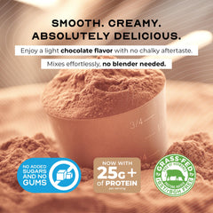 Nutrition label highlights complete amino acid profile for Muscle Feast Isolate.