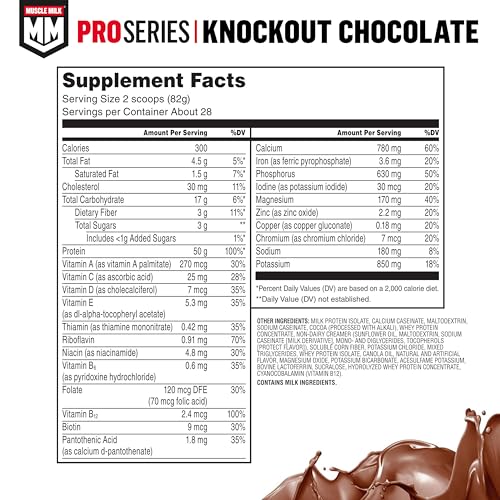 Muscle Milk Pro Series scoop portioning protein powder for precise servings