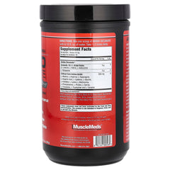 MuscleMeds Amino DECANATE powder and scoop ready to mix after training