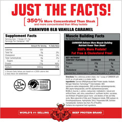 MuscleMeds Carnivor powder with scoop for convenient post workout fueling