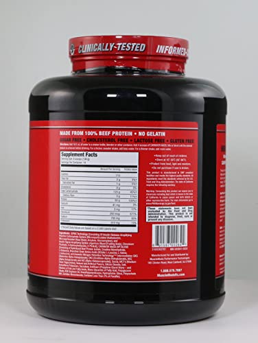 Mixing Carnivor Mass in a glass demonstrates high-calorie nutrition.