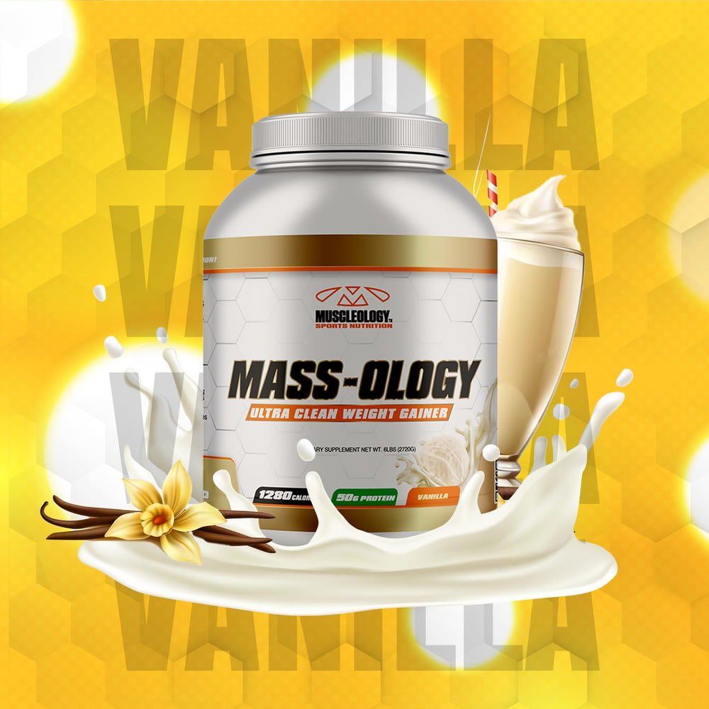 MUSCLEOLOGY MASS-OLOGY digestive enzymes panel illustrating improved digestion.