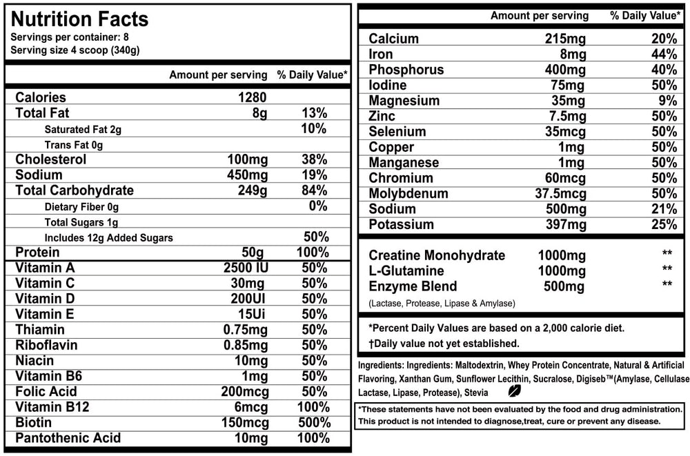 MUSCLEOLOGY MASS-OLOGY hydrolyzed whey isolate close-up for fast absorption.