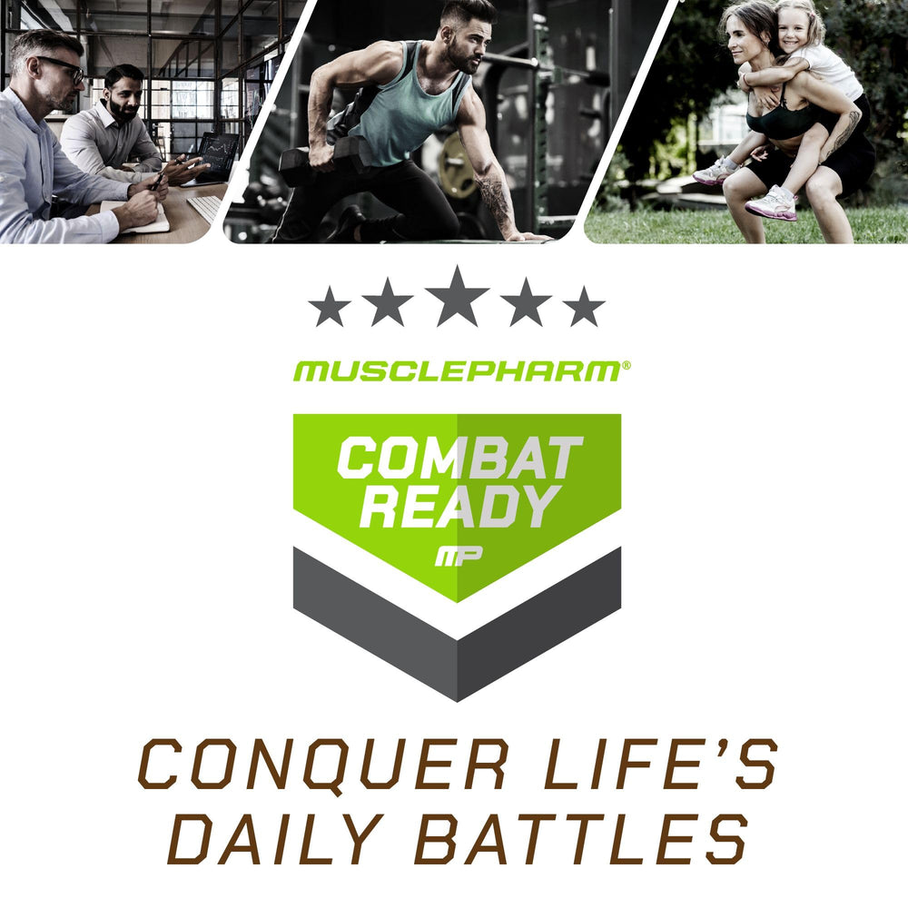 MusclePharm Combat Ready shake ready to drink for post-workout fueling.