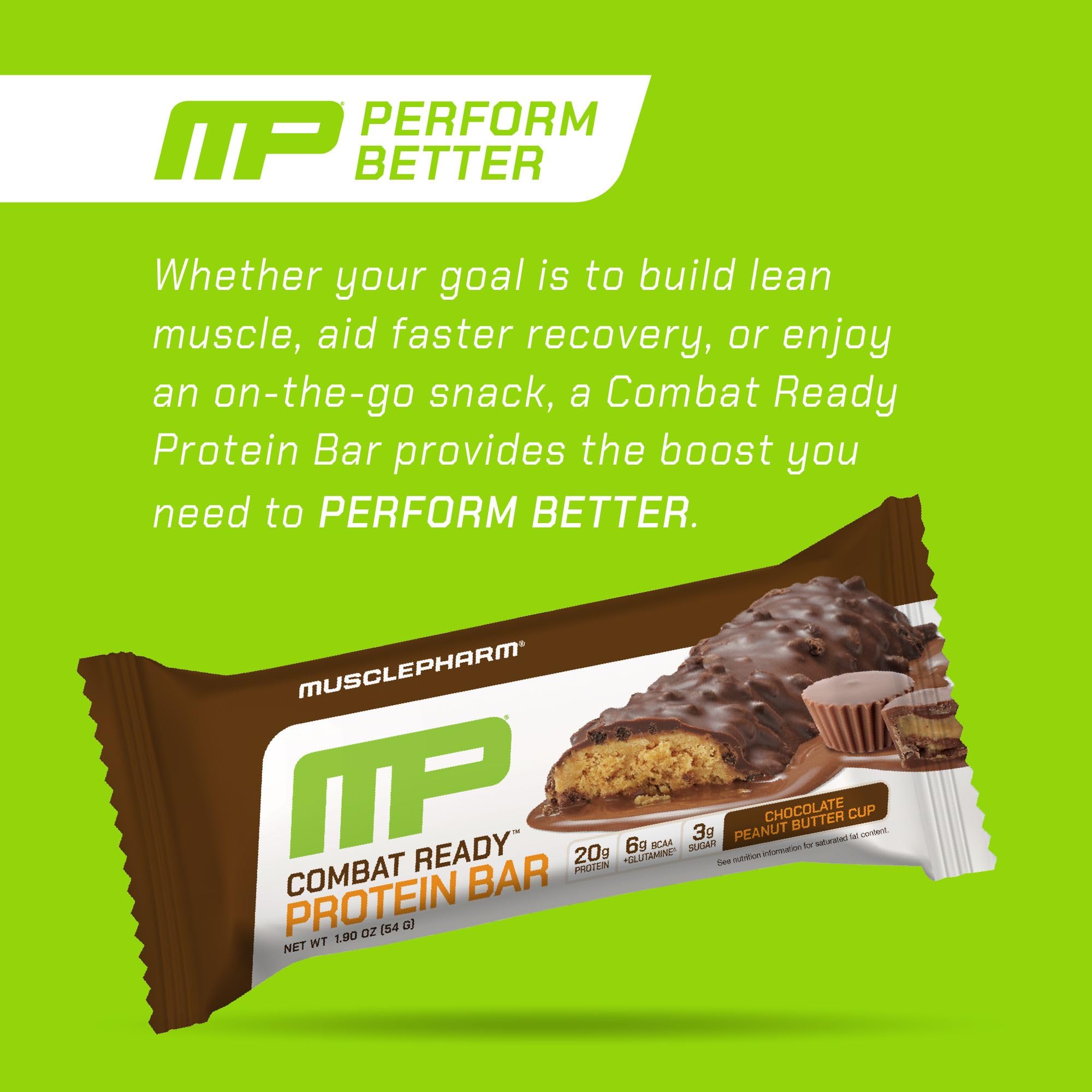 Nutrition label close-up highlights 20g protein per bar and 240 calories