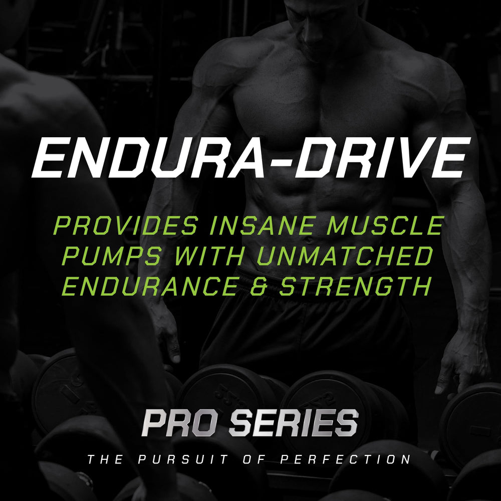 Electrolyte blend in Endura-Drive helps hydration during workouts.