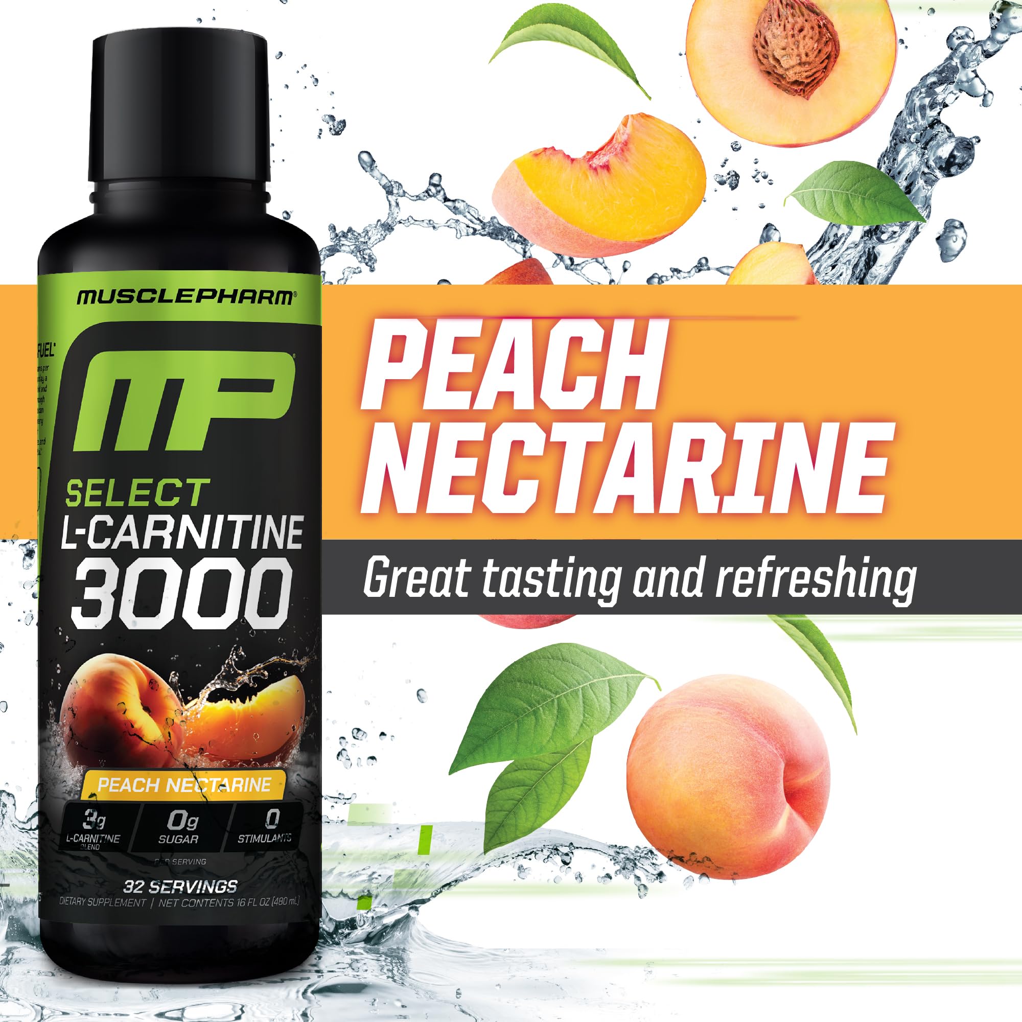 Front of box highlights 32 servings and sugar-free formula.