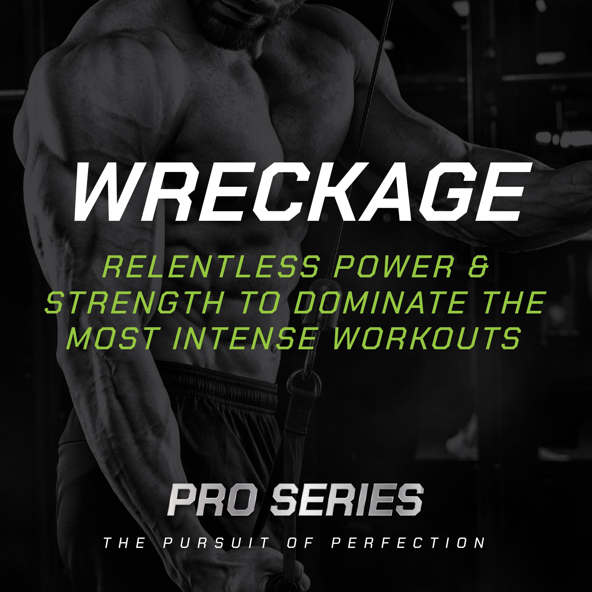 MusclePharm WRECKAGE VitaCholine and agmatine improve nutrient delivery during training.