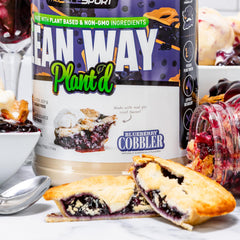 Musclesport Lean Way Plant Protein MCT and fiber boost improves shake texture and digestion.