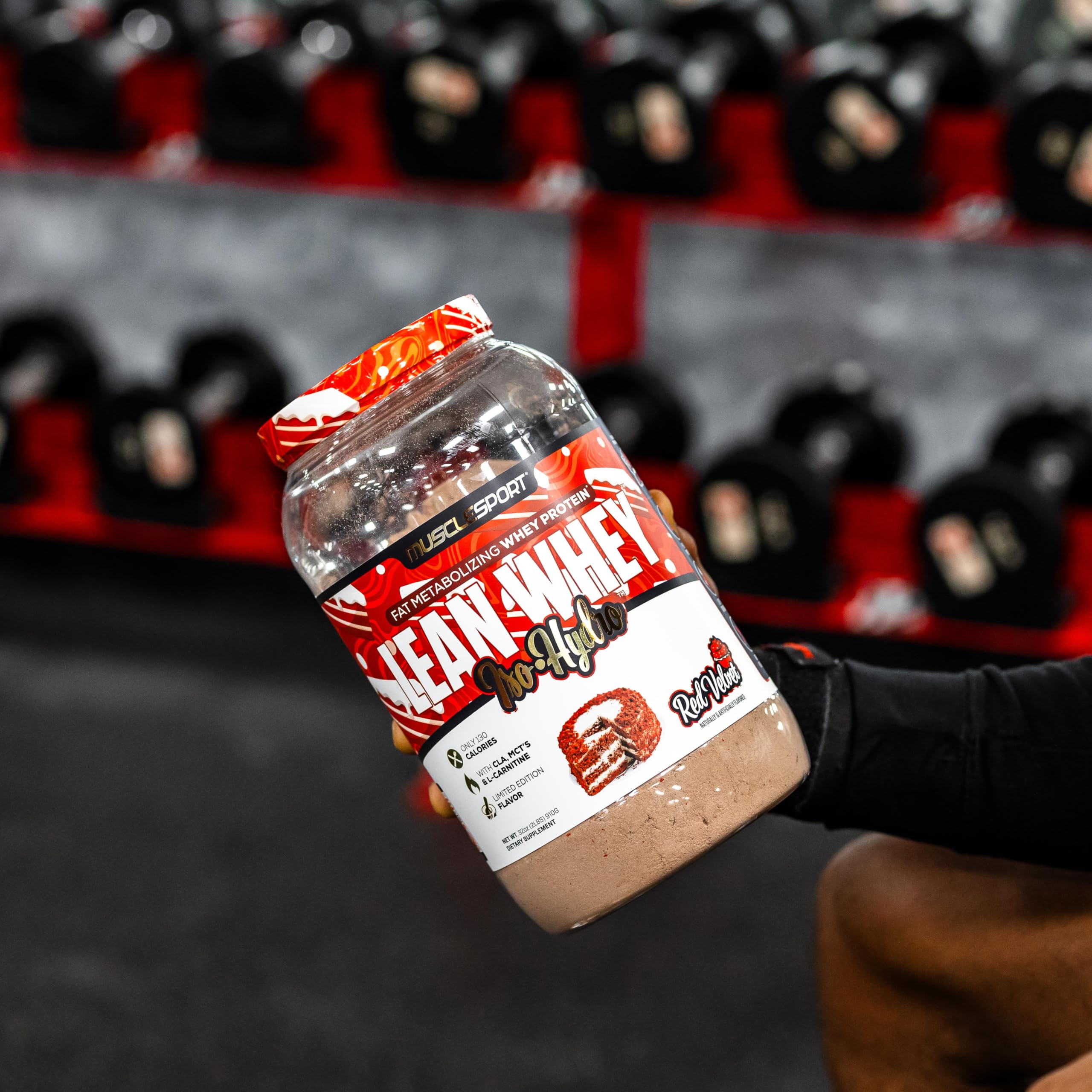 Musclesport Lean Whey Revolution flavor variety highlights tasty options