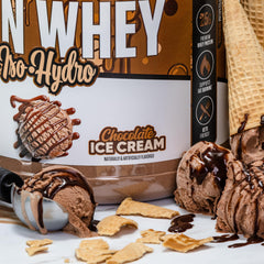 Flavors display with over a dozen options in Musclesport lineup.