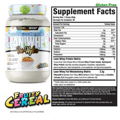 Musclesport Lean Whey Revolution pour demonstrates smooth mixing after workouts