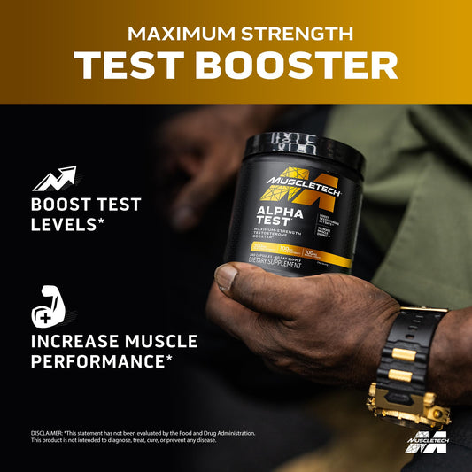 AlphaTest capsules dispensed ready for daily energy support.
