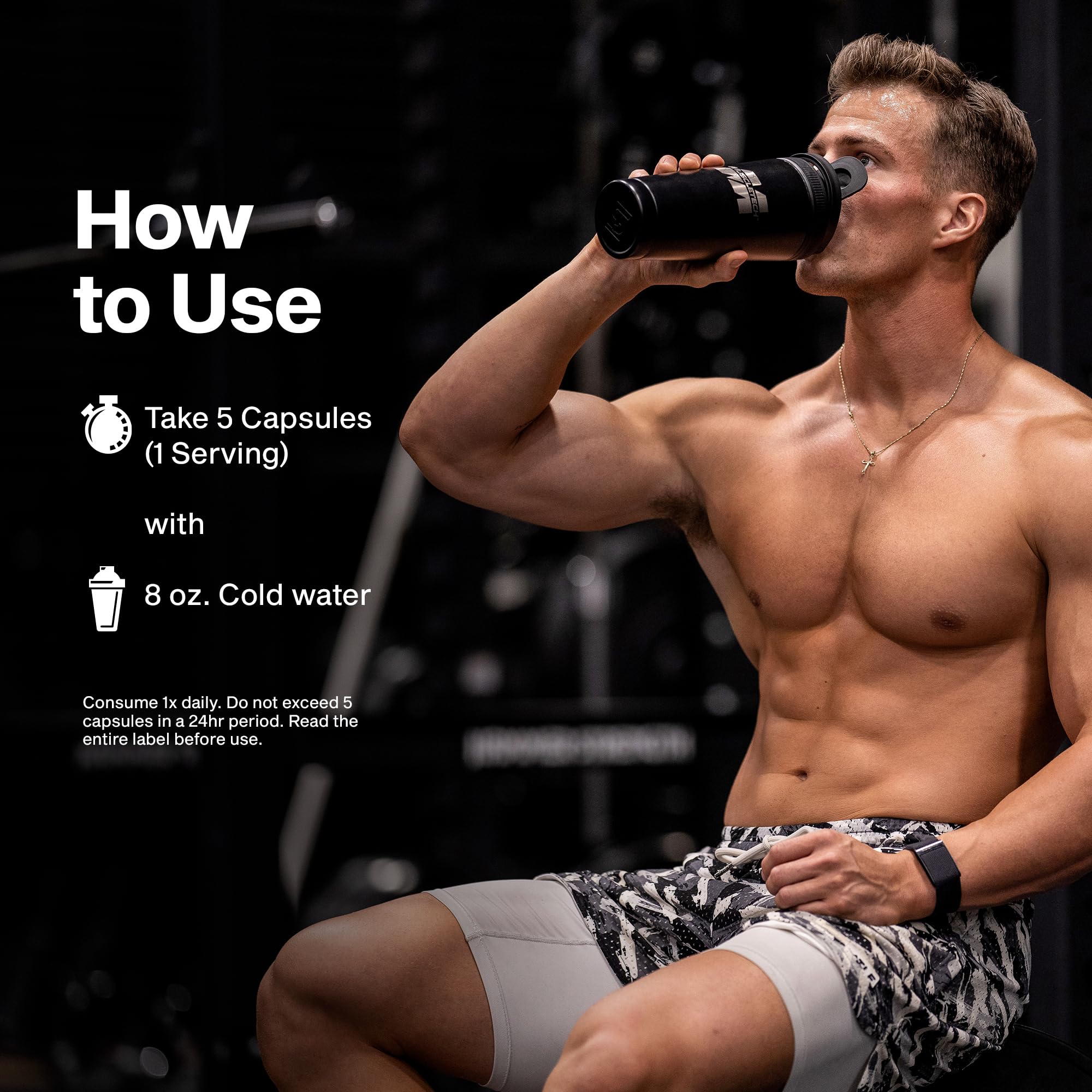 MuscleTech AlphaTest daily use pack for convenient training days