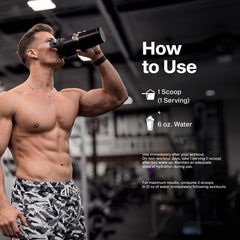 MuscleTech Cell-Tech post-workout ritual image conveys performance potential.