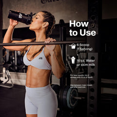 Muscletech Platinum 8-Hour ingredients panel highlighting protein sources
