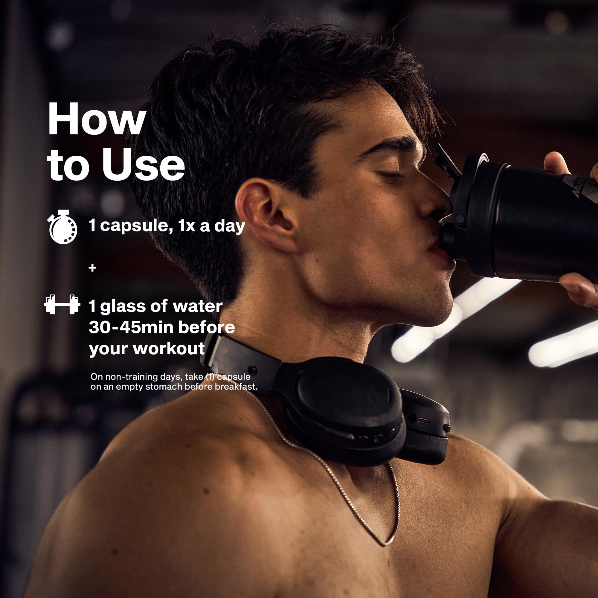 Packaging on store shelf highlighting MuscleTech Platinum Muscle Builder accessibility.