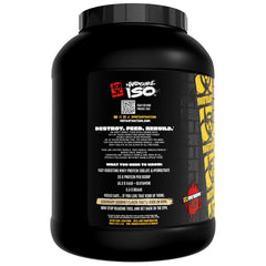 Mutant Hardcore ISO Whey workout setup suggesting routine use