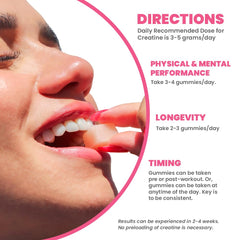 MX Wellness Creatine Monohydrate Gummies daily-dose concept for workouts.