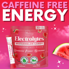 Stevia-sweetened watermelon flavor on My Adventure to Fit label