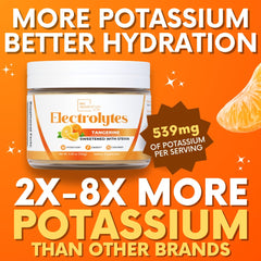 Close-up of My Adventure to Fit Tangerine Electrolytes label