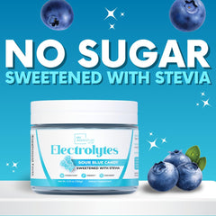 Vegan electrolytes powder ingredients label for clean nutrition