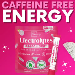 My Adventure to Fit Zero Sugar Dragon Fruit Electrolytes Stick vegan formula supports keto and paleo diets.