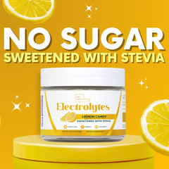My Adventure to Fit Lemon Candy Electrolytes with stevia for guilt-free flavor
