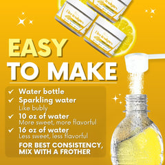 My Adventure to Fit Lemon Candy Electrolytes stirring spoon for easy daily hydration