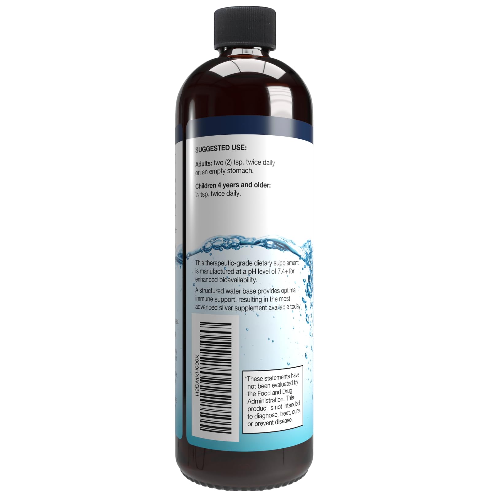 My Doctor Suggests 16 oz bottle on shelf for extended supply.